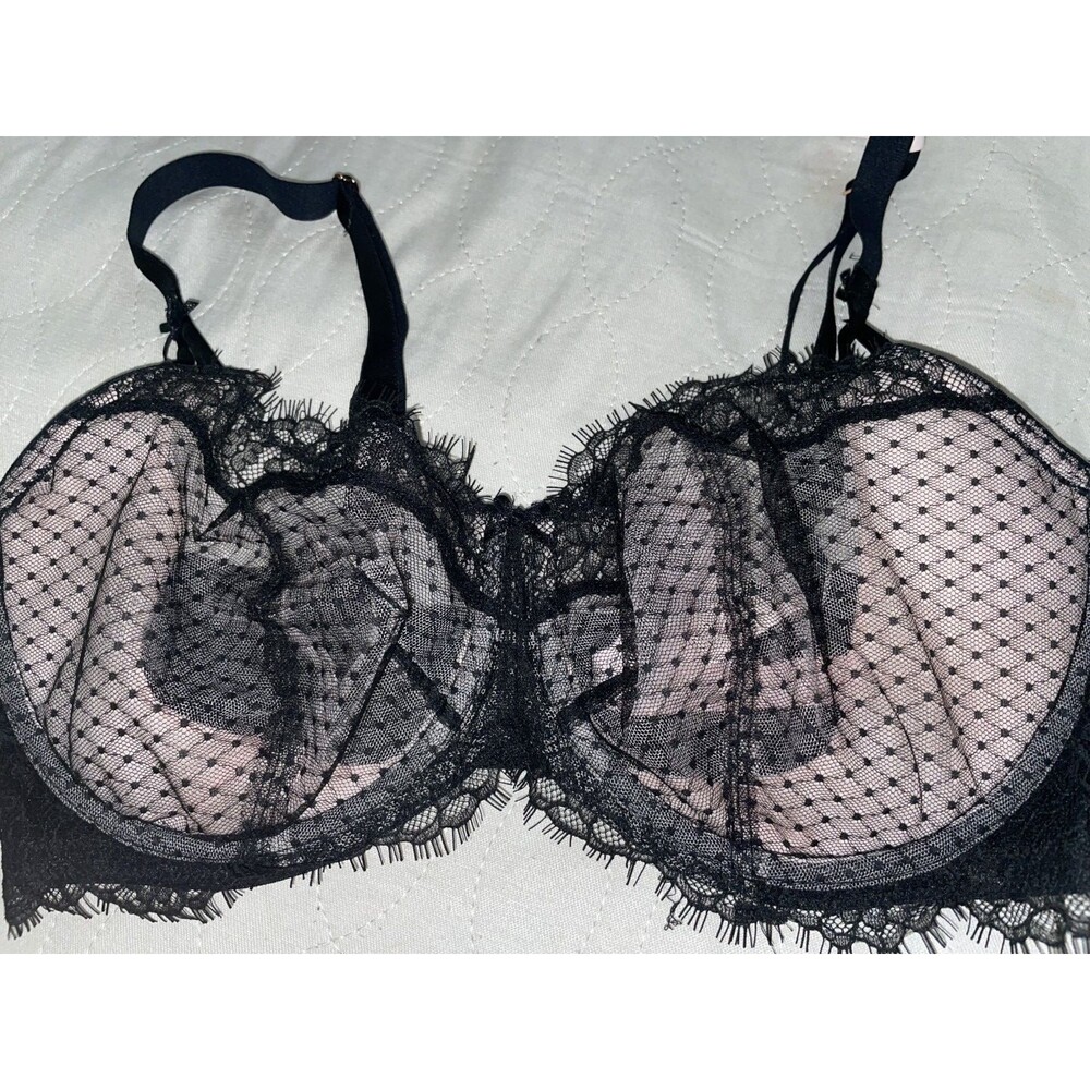 VICTORIA SECRET DREAM Angels PUSH UP without padding BRA Wicked Lace 38DD NWT